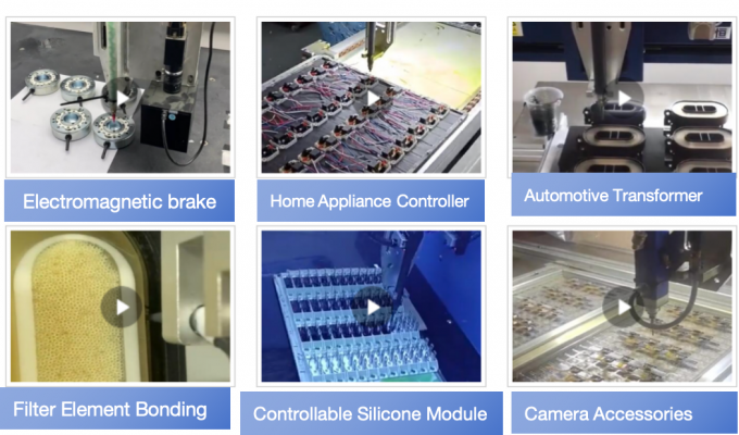 Daheng PGV-501 Precision Dispenser Tự động trộn chất kết d&iacute;nh chữa k&eacute;p + Hệ thống chụp h&igrave;nh ảnh 20MP 2