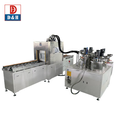 Máy pha trộn bình chân không biến áp với tốc độ dán ra 5-66g/5s và bơm