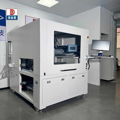 Hệ thống phân phối keo robot Máy phân phối nhựa epoxy nhỏ gọn cho PCB với buồng kín
